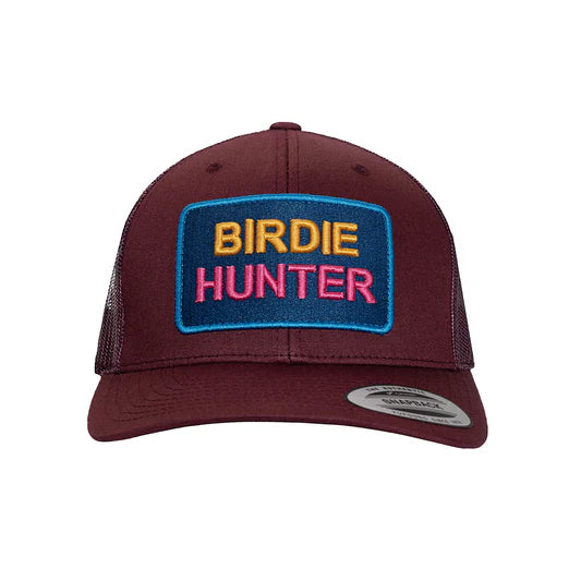 Trucker-keps - Birdie Hunter - burgundy