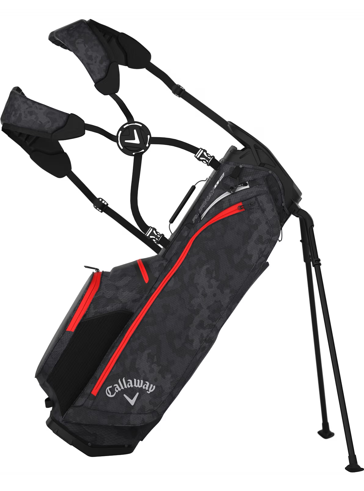 Fairway C HD, Bärbag antracit/röd