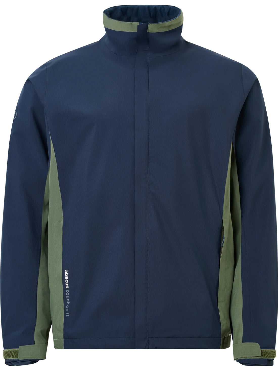 Mens Links Stretch regnjacka - Navy/forest