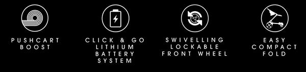 MGI E BOOST TROLLEY BLACK