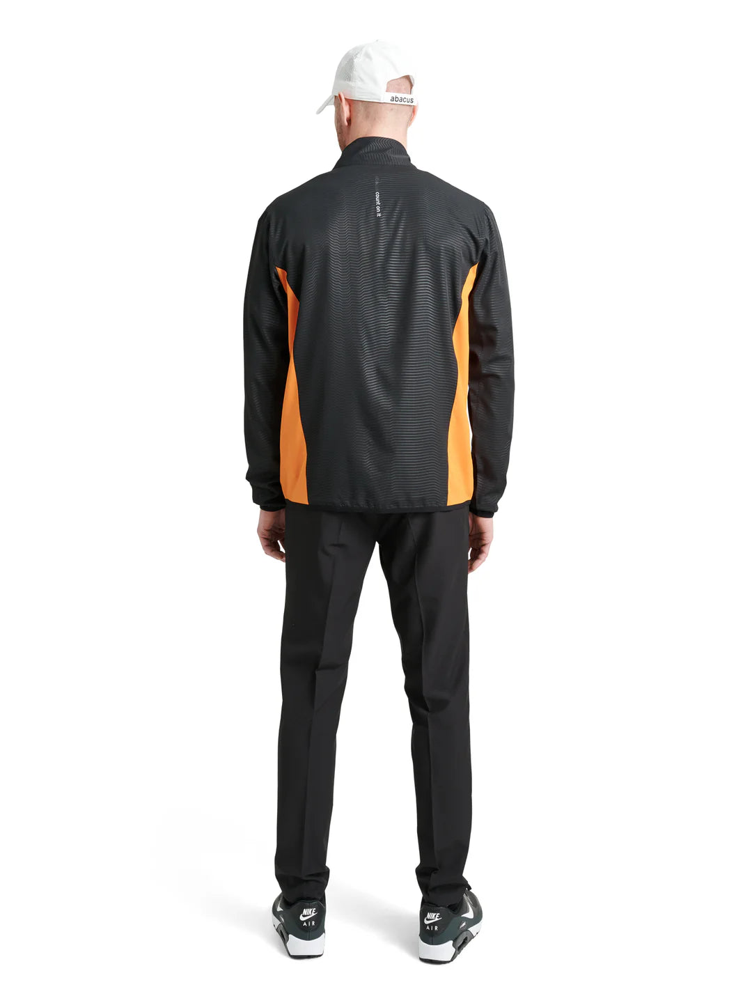 Mens Lanark Stretch Vindjacka Svart- Mandarin