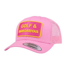 Trucker-keps - Golf And Margaritas - rosa
