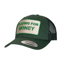 Trucker-keps - Playing For Money - grön