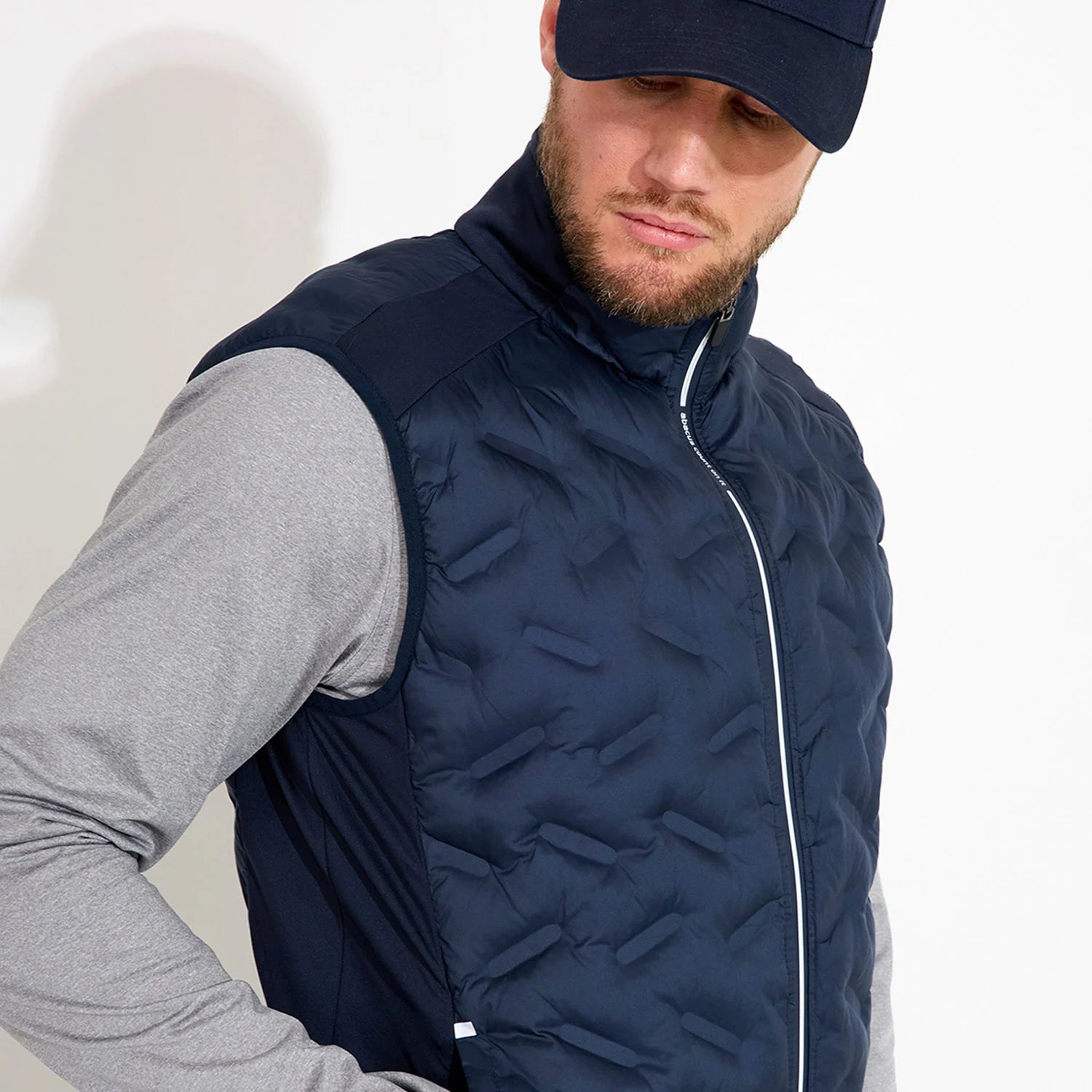 Portrush Hybrid Vest - Blå