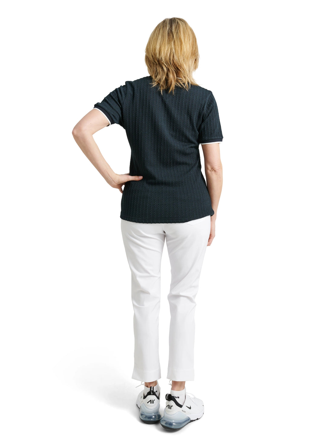 Lds Sand halfsleeve - navy