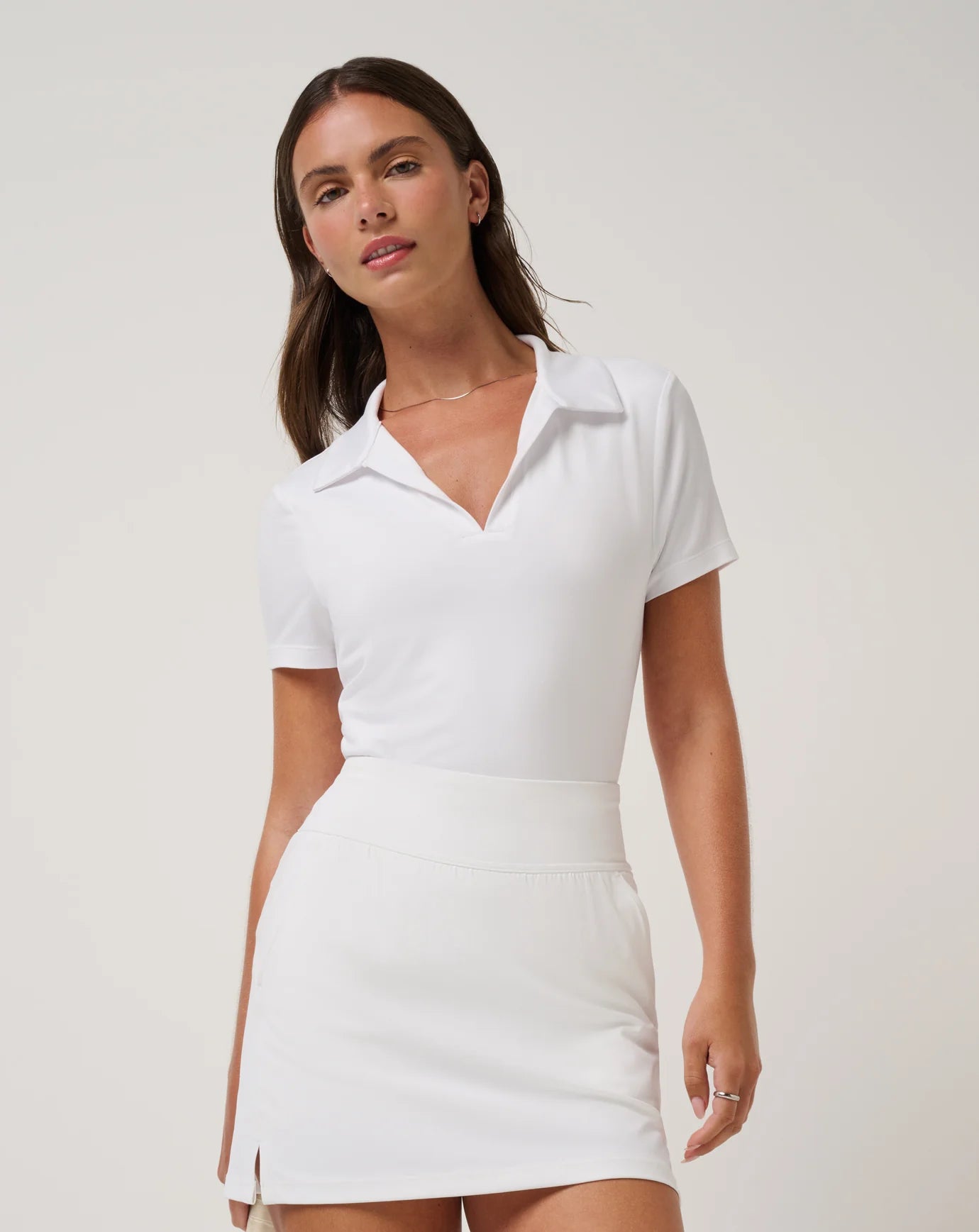 Skyloft Light SS polo - White