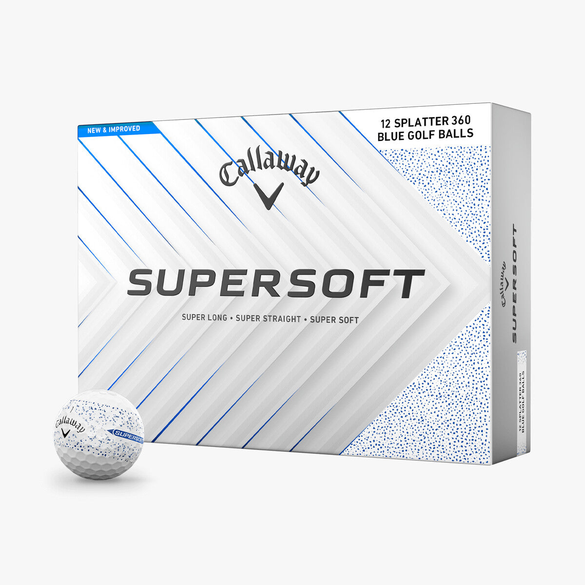 Supersoft Splatter 360 Blå