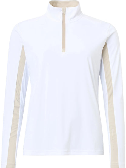 Lds Aloha UV Longsleeve - White/lt sand