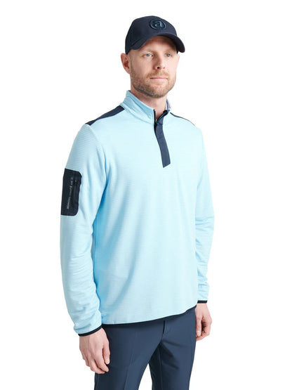 Mens Bangor midlayer - Hazyblue