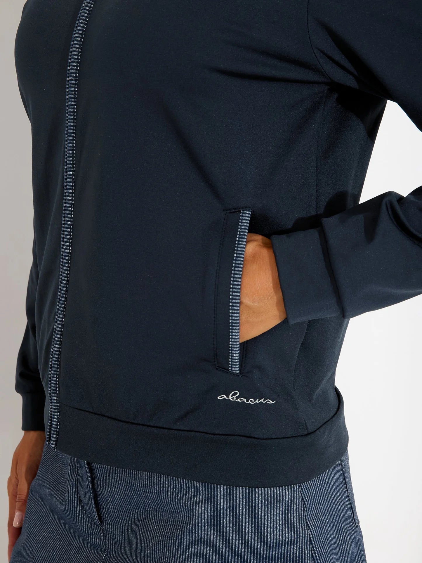 Lds Bovey Midlayer Jacket - Navy