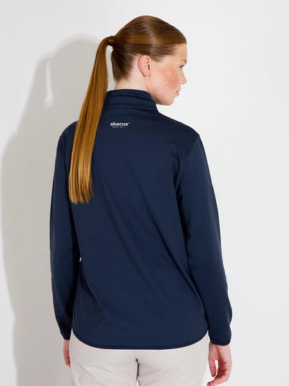 Lds Cradoc Halfzip Flecce - Navy