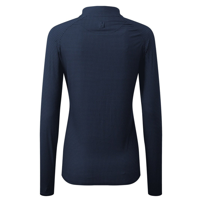 FOOTJOY LADIES HOUNDSTOOTH PRINT WOVEN GOLF JACKET