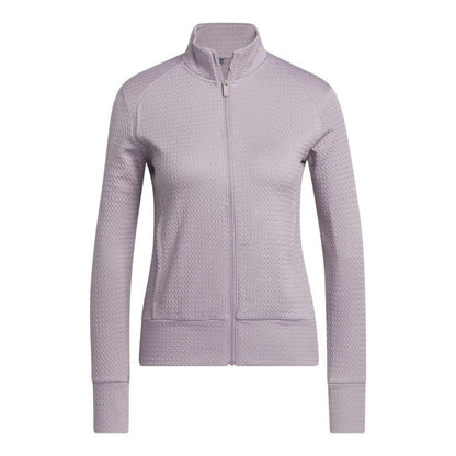 ADIDAS LADIES ULTIMATE365 TEXTURED GOLF MIDLAYER Lila