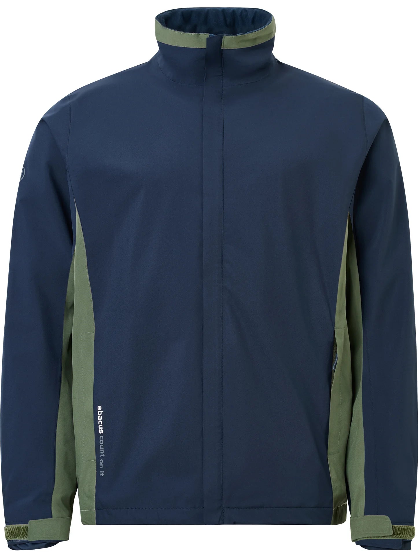 Mens Links Stretch regnjacka - Navy/forest