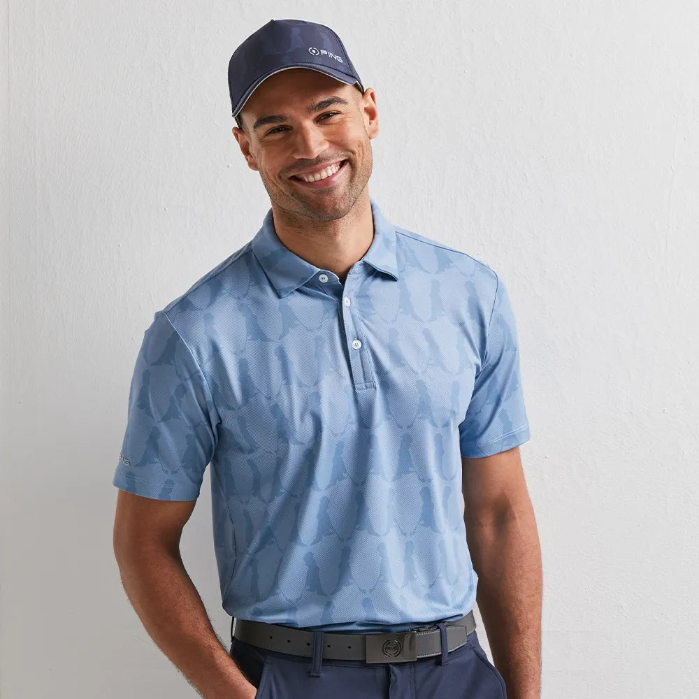 Mr. Ping Printed Piké M och XL