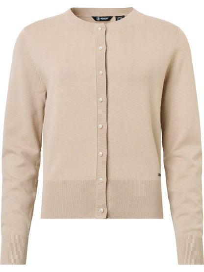 Lds Niblick cardigan - Sand