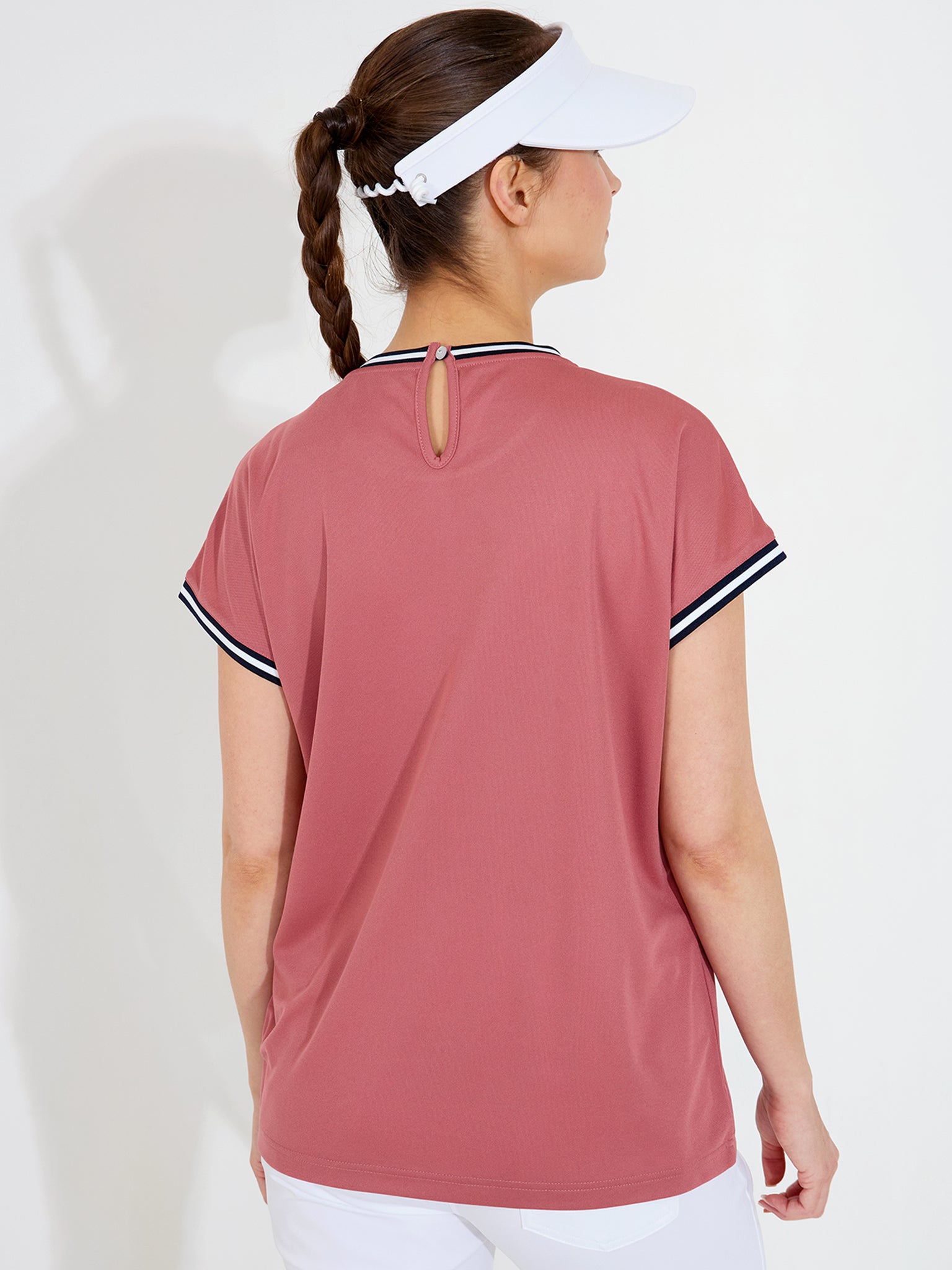 Lds Peggy Loosefit Cupsleeve - Dusty Rose