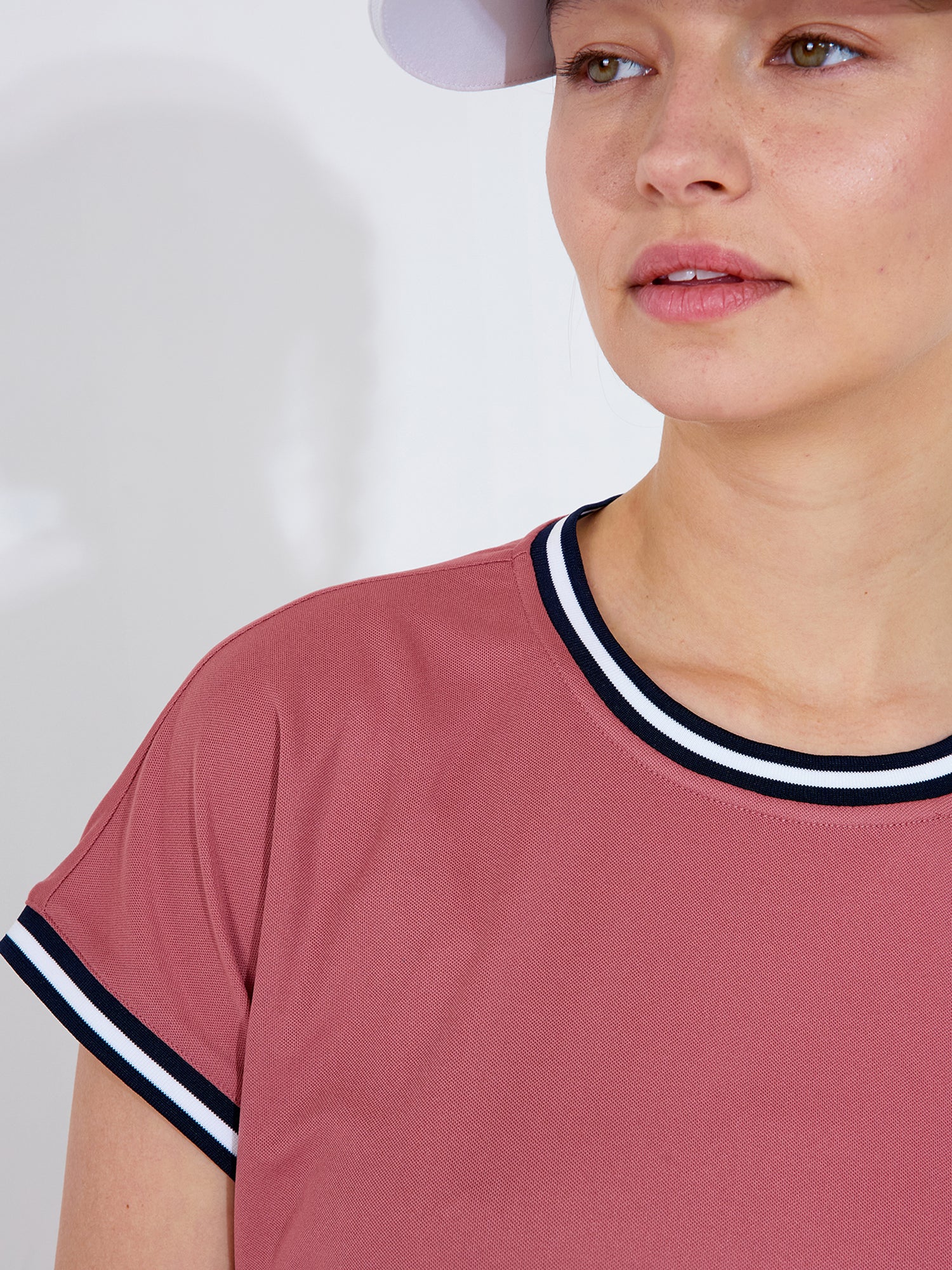 Lds Peggy Loosefit Cupsleeve - Dusty Rose