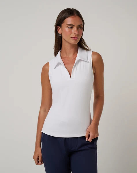 Skyloft Light SS polo - White