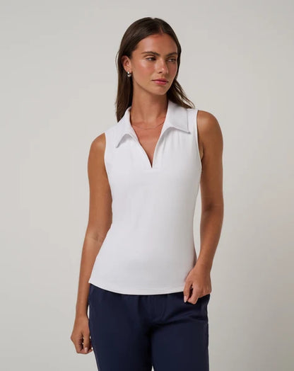 Skyloft Light SS polo - White