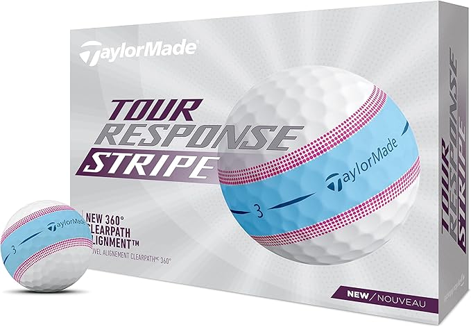 Tour Response Stripe Neon Blå och Rosa