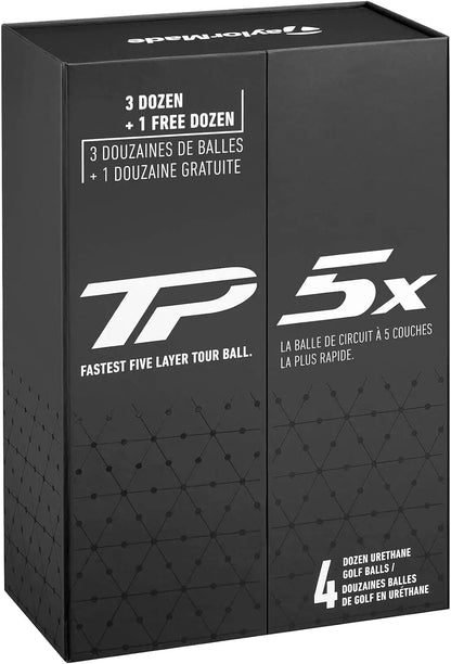 Taylormade TP5x 2024 - White &quot;Köp 4 betala för 3&quot;