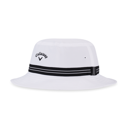 Bucket Hat - Vit/Svart