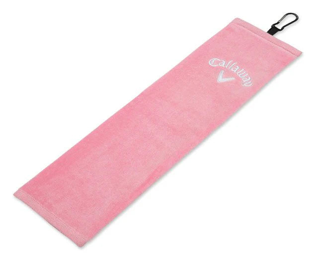Callaway Tri-Fold Handduk Rosa