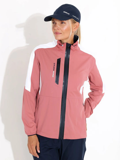 Lds Bounce Regnjacka - Dusty Rose