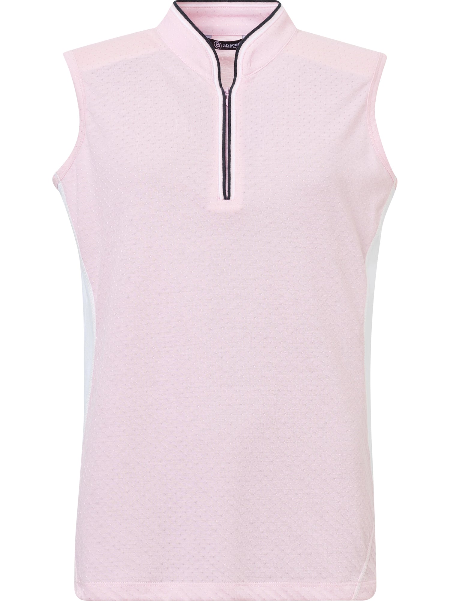 Lds Erin loosefit sleeveless - begonia/white