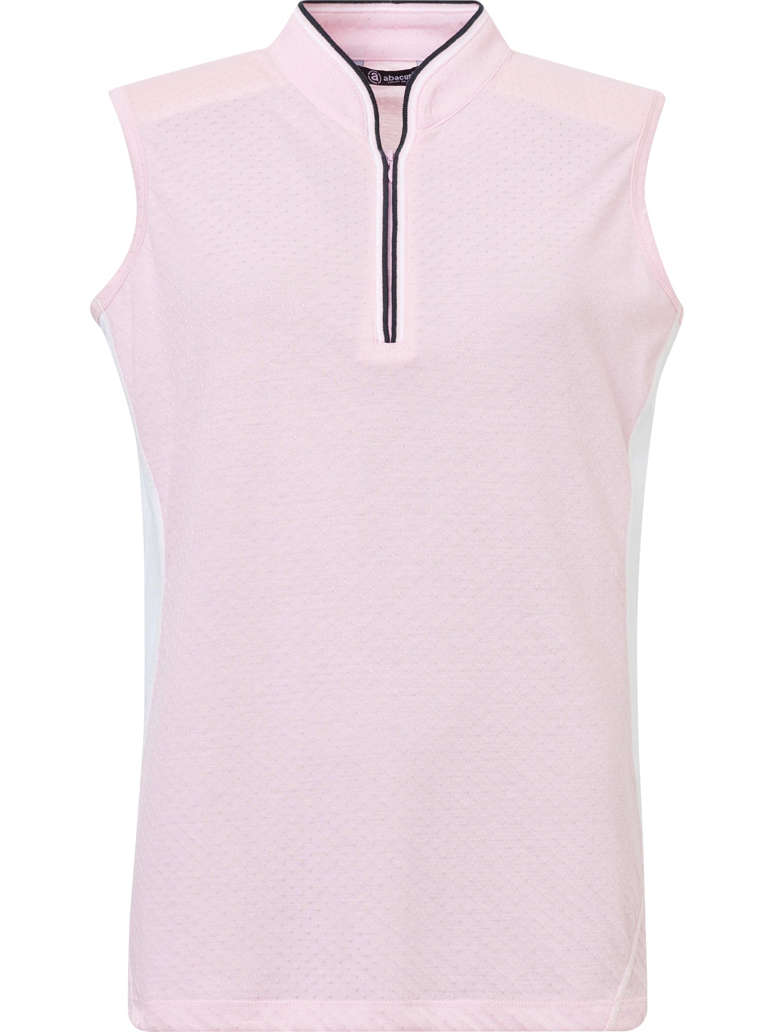 Lds Erin loosefit sleeveless - begonia/white