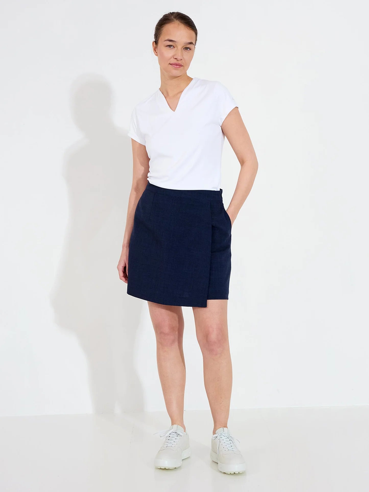 Lds Fortrose Skorts - Navy