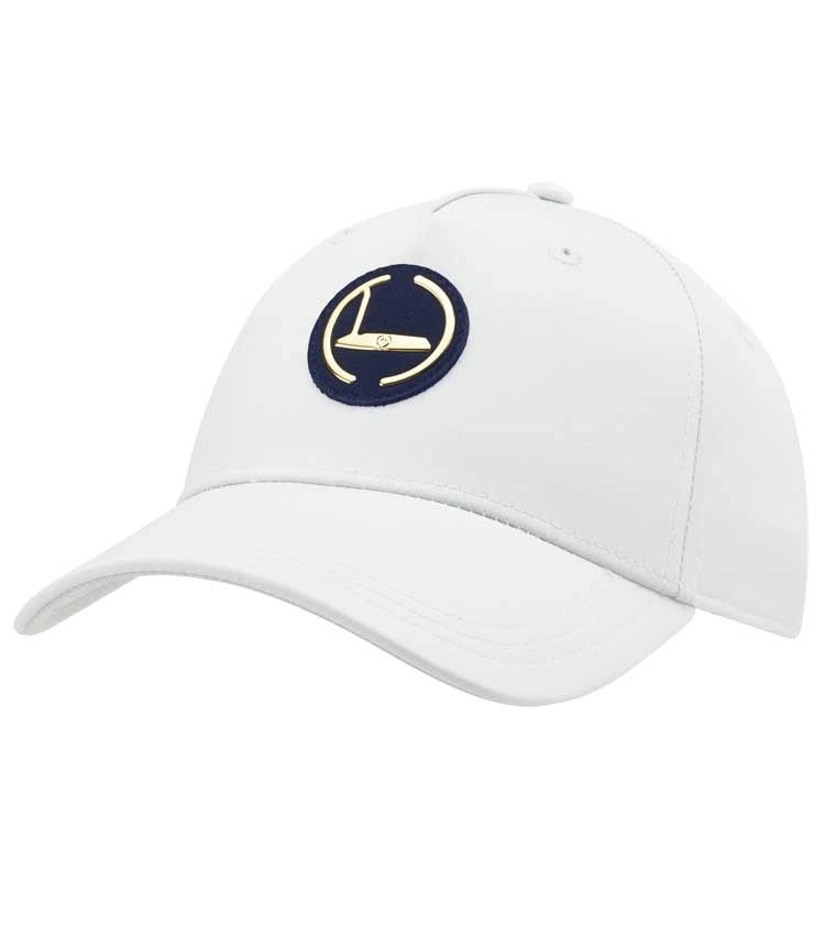 Gold Putter Badge Vit