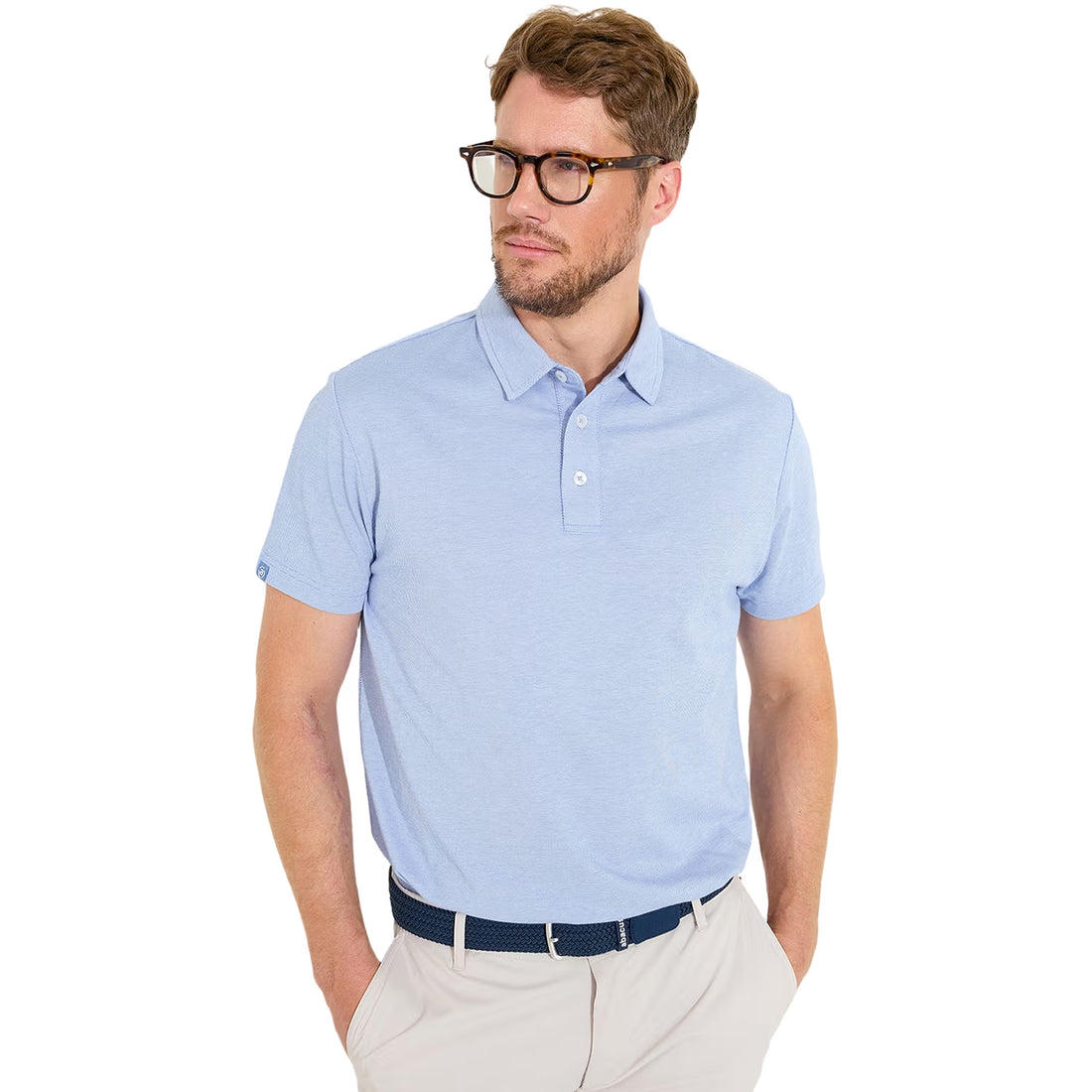 Mens Hillside Piké - oxfordblue