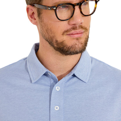 Mens Hillside Piké - oxfordblue