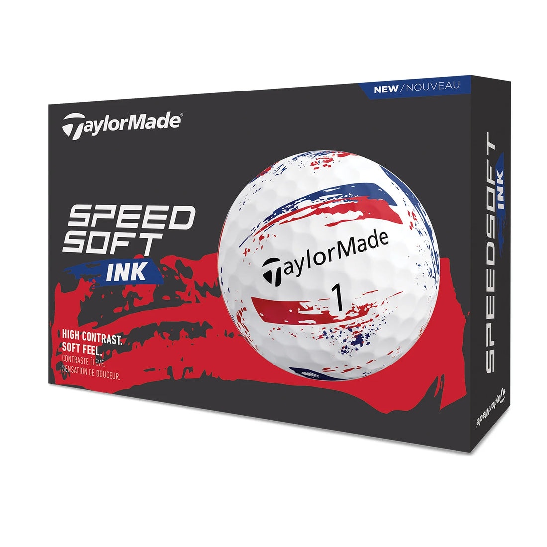 Speed Soft Ink Röd/Mörkblå