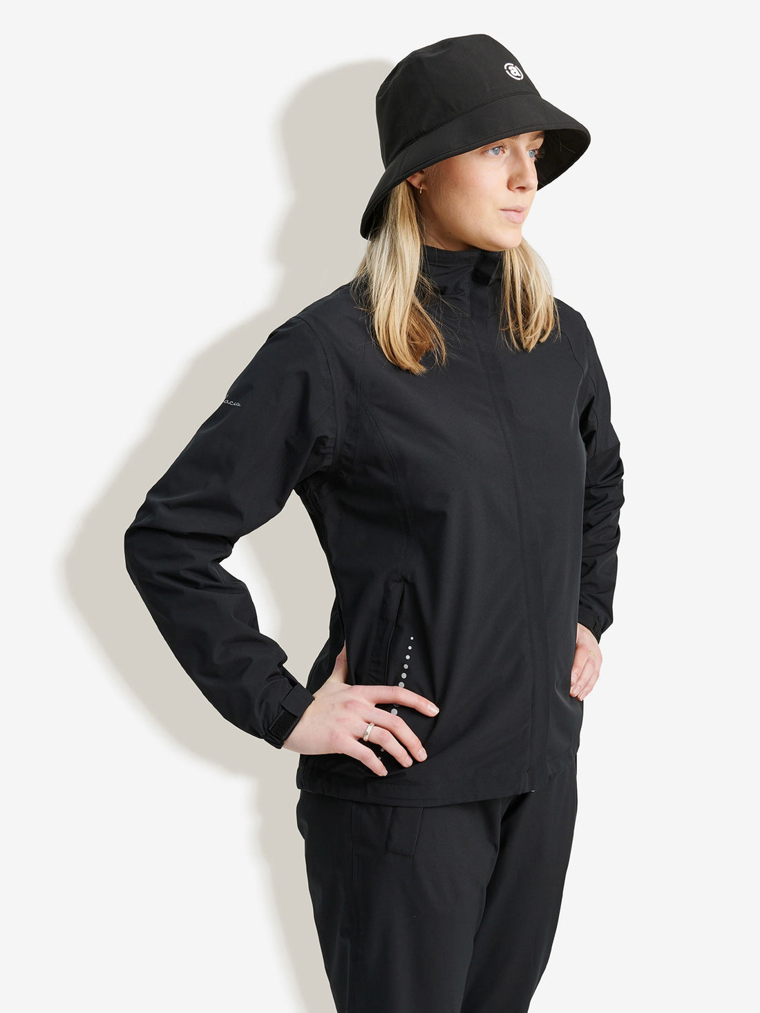 Lds Links Stretch Regnjacka -  Svart