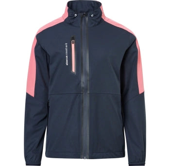 Lds Bounce Regnjacka Navy/Lipstick