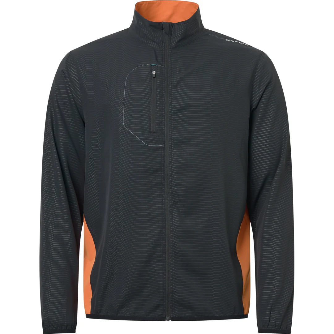 Mens Lanark Stretch Vindjacka Svart- Mandarin