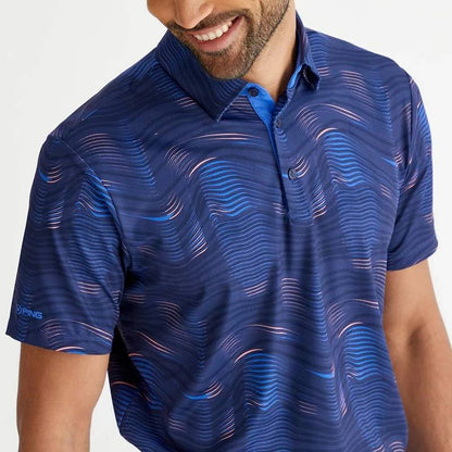 Optic Groove - Navy Multi