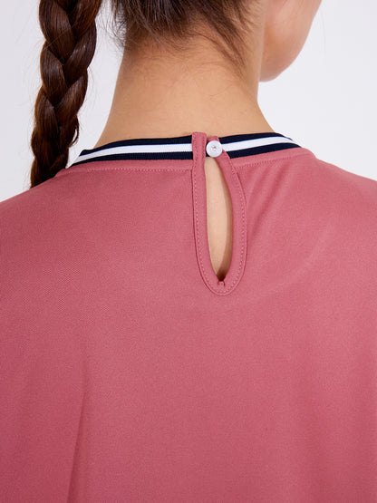 Lds Peggy Loosefit Cupsleeve - Dusty Rose