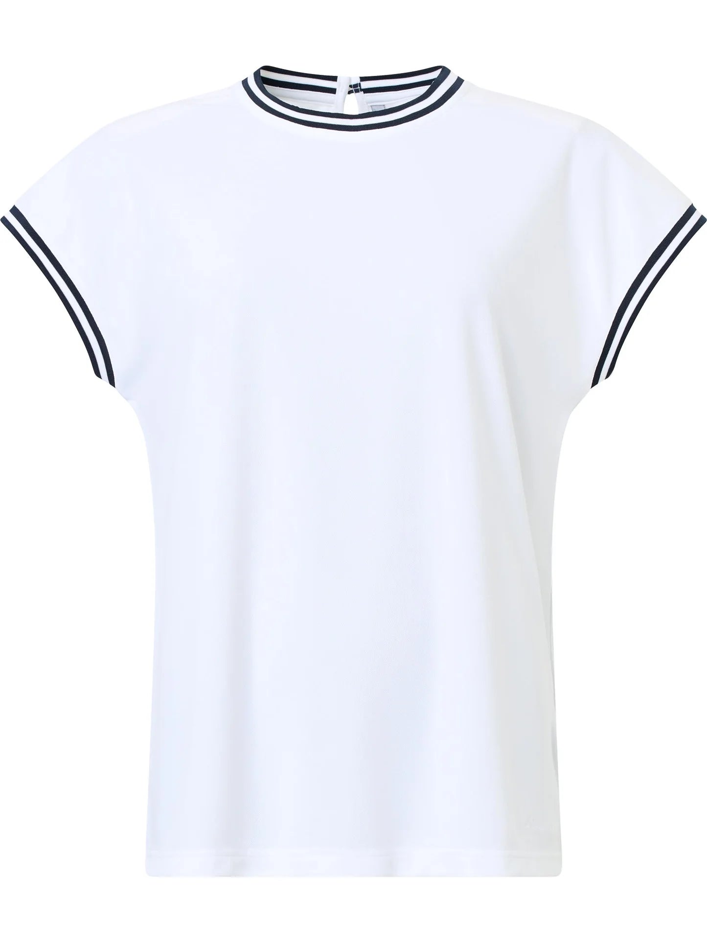 Lds Peggy Loosefit cupsleeve - Vit