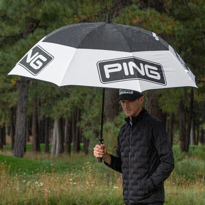PING Tour Paraply 68&quot; - White/Black