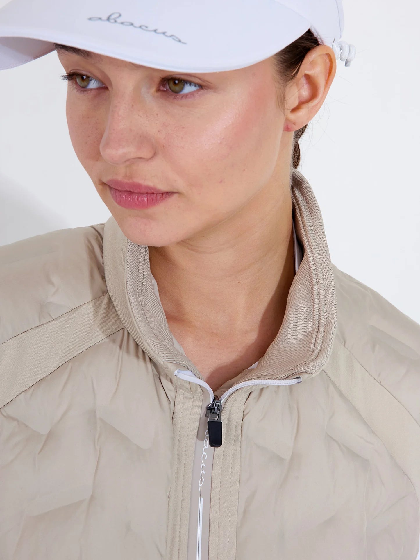Lds Portrush Hybrid vest - Sand