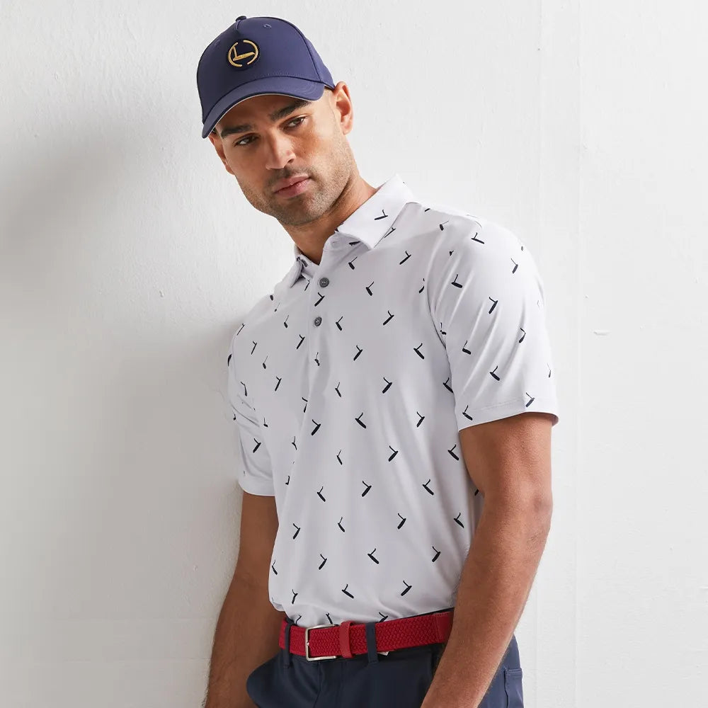 Gold Putter Printed Piké XL