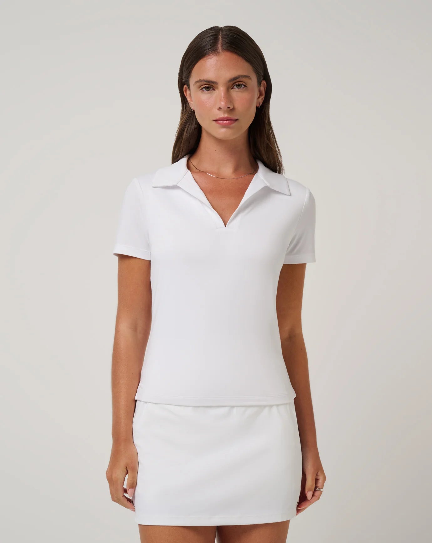 Skyloft Light SS polo - White