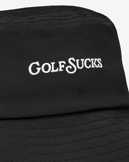 Golf Sucks Bucket Hat - Svart