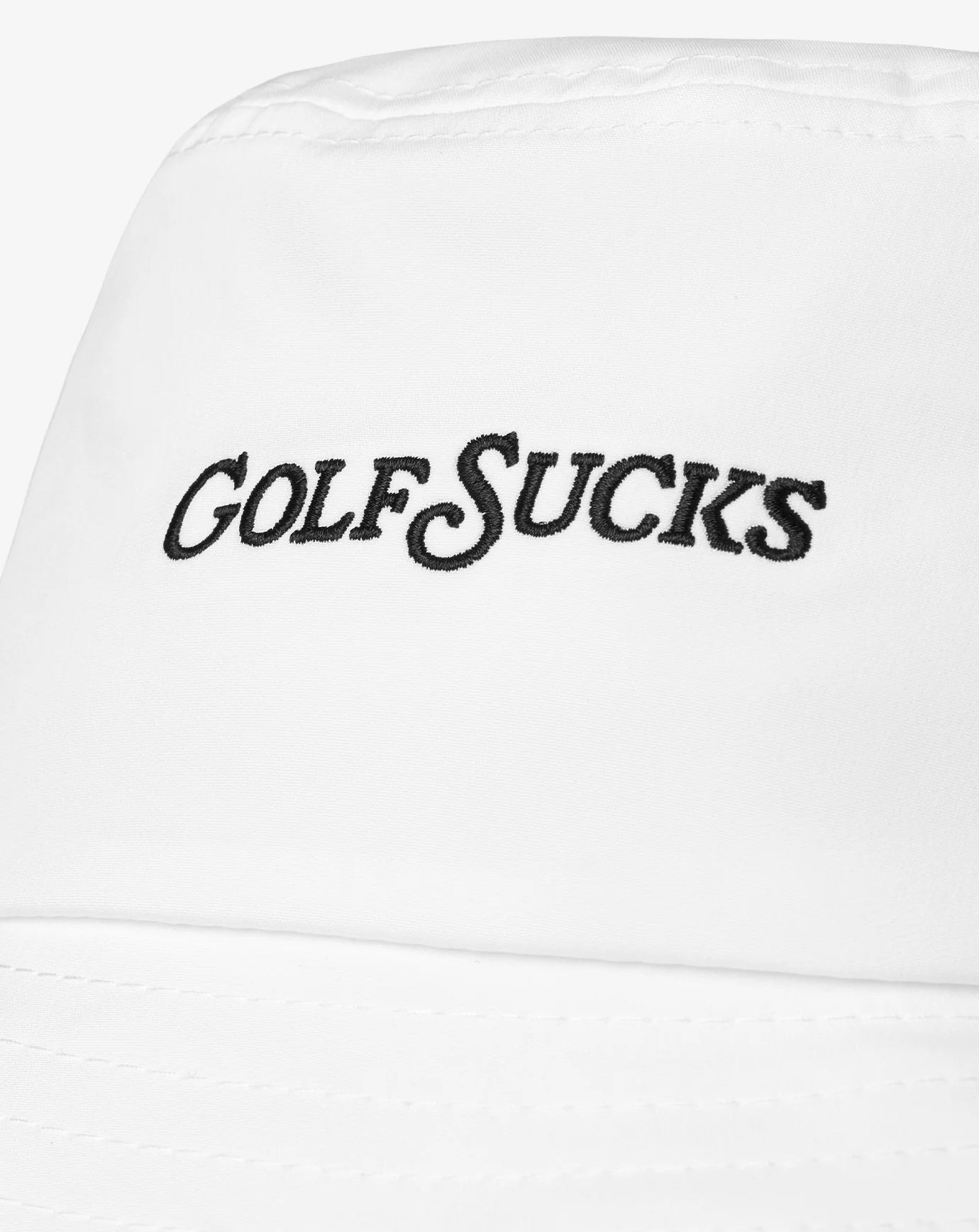 Golf Sucks Bucket Hat - Vit