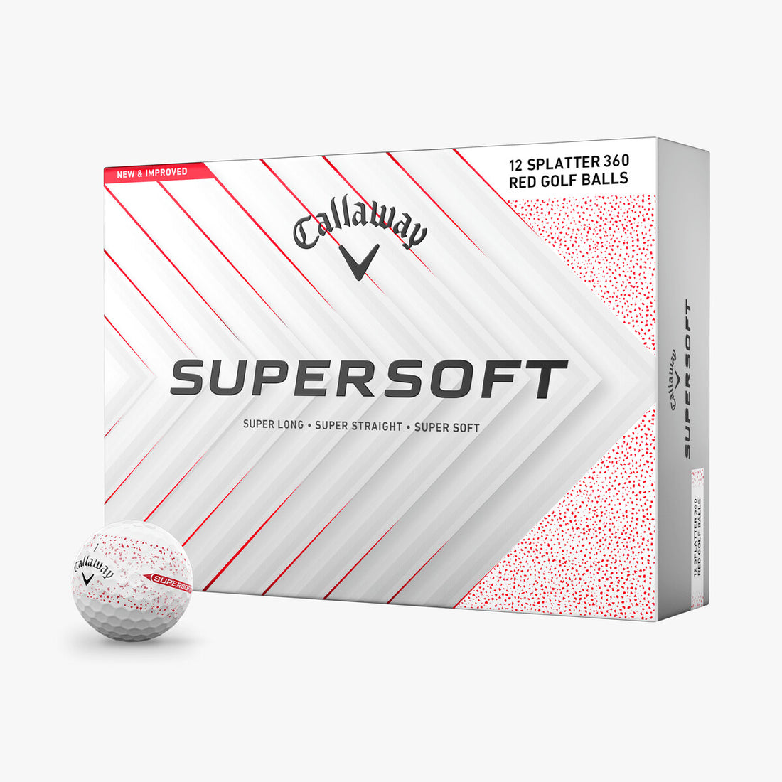 Supersoft Splatter 360 Röd