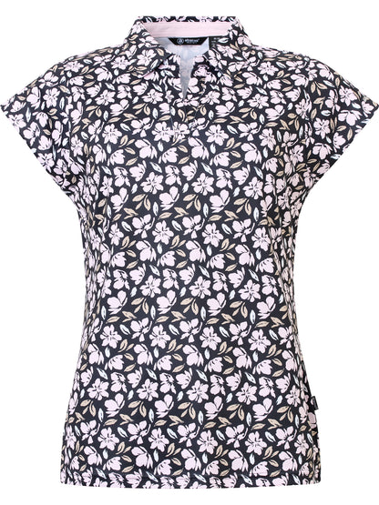 Lds Victoria drycool cupsleeve - Black Flower